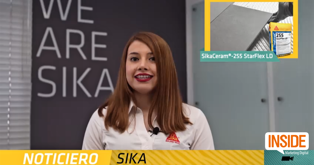 Sika sigue innovando y presenta el Noticiero Sika